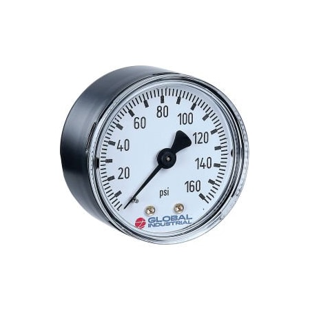 Wika 2-1/2 Pressure Gauge 200 PSI/KPA 1/4 NPT CBM Steel 52926314